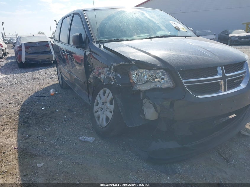 2017 DODGE GRAND CARAVAN SE - 2C4RDGBG8HR839040