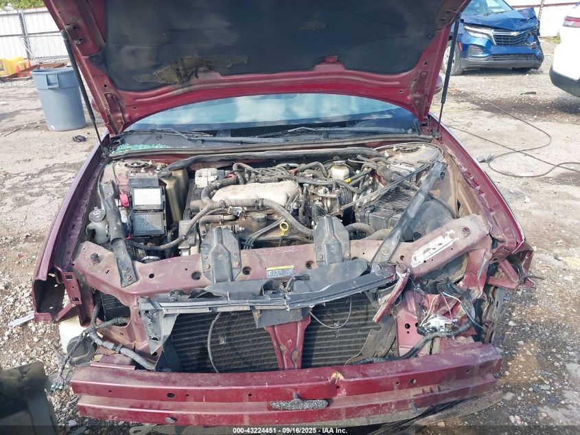 2002 Chevrolet Impala VIN: 2G1WF55E929173950 Lot: 43224451