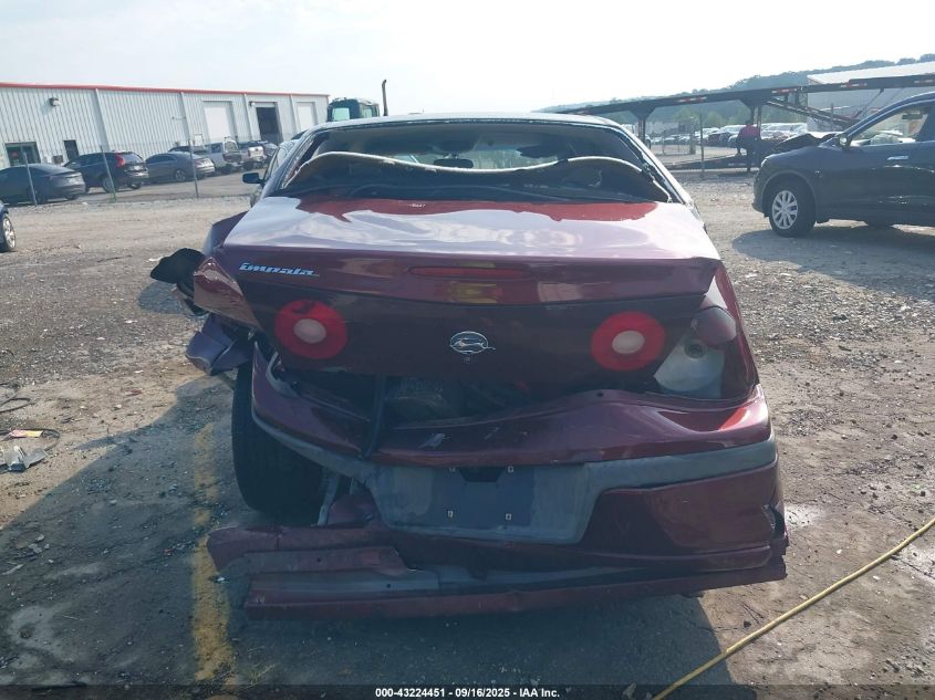 2002 Chevrolet Impala VIN: 2G1WF55E929173950 Lot: 43224451