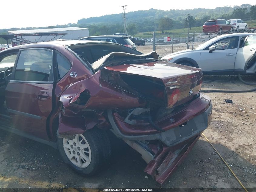 2002 Chevrolet Impala VIN: 2G1WF55E929173950 Lot: 43224451