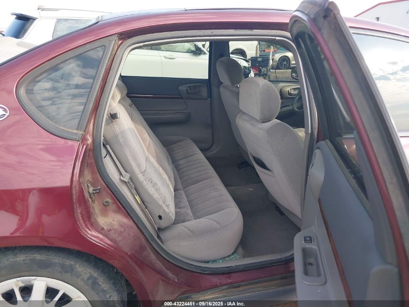 2002 Chevrolet Impala VIN: 2G1WF55E929173950 Lot: 43224451