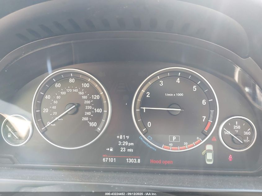 2012 BMW 528I xDrive VIN: WBAXH5C52CDW07877 Lot: 43224452