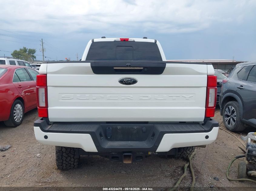 2022 Ford F-250 Lariat VIN: 1FT8W2BT7NED88424 Lot: 43224478
