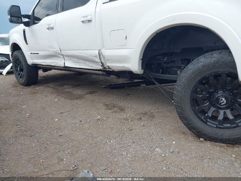 2022 Ford F-250 Lariat VIN: 1FT8W2BT7NED88424 Lot: 43224478