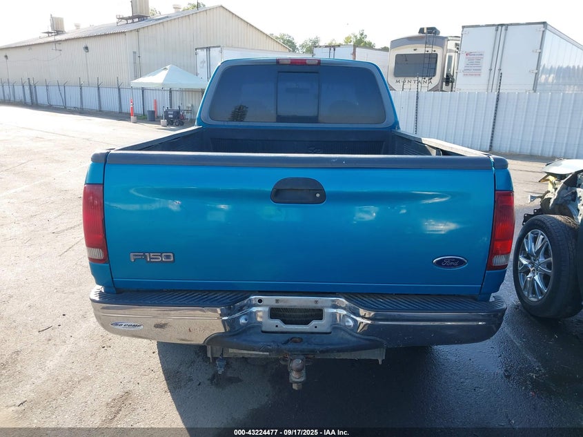 1998 Ford F-150 Lariat/Standard/Xl/Xlt VIN: 1FTZX1768WNB13466 Lot: 43224477