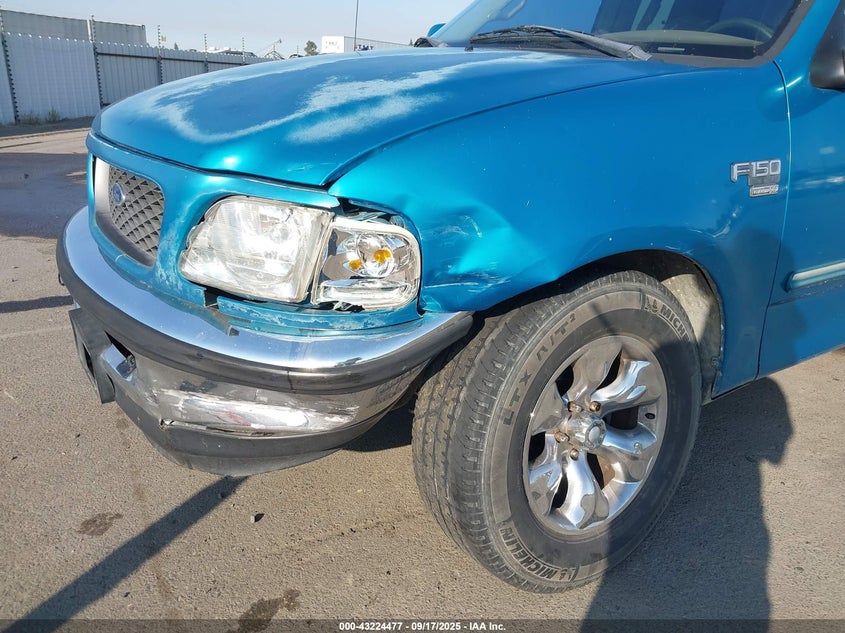 1998 Ford F-150 Lariat/Standard/Xl/Xlt VIN: 1FTZX1768WNB13466 Lot: 43224477