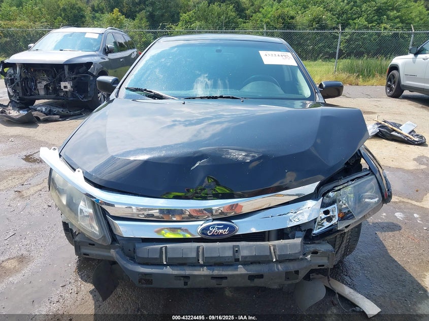 2012 Ford Fusion Sel VIN: 3FAHP0JA9CR213822 Lot: 43224495