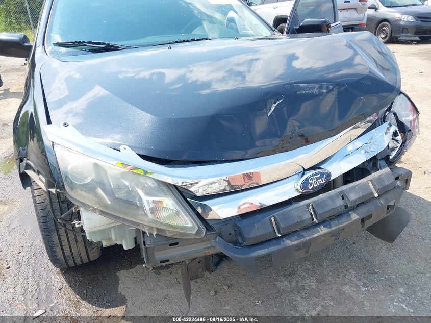 2012 Ford Fusion Sel VIN: 3FAHP0JA9CR213822 Lot: 43224495