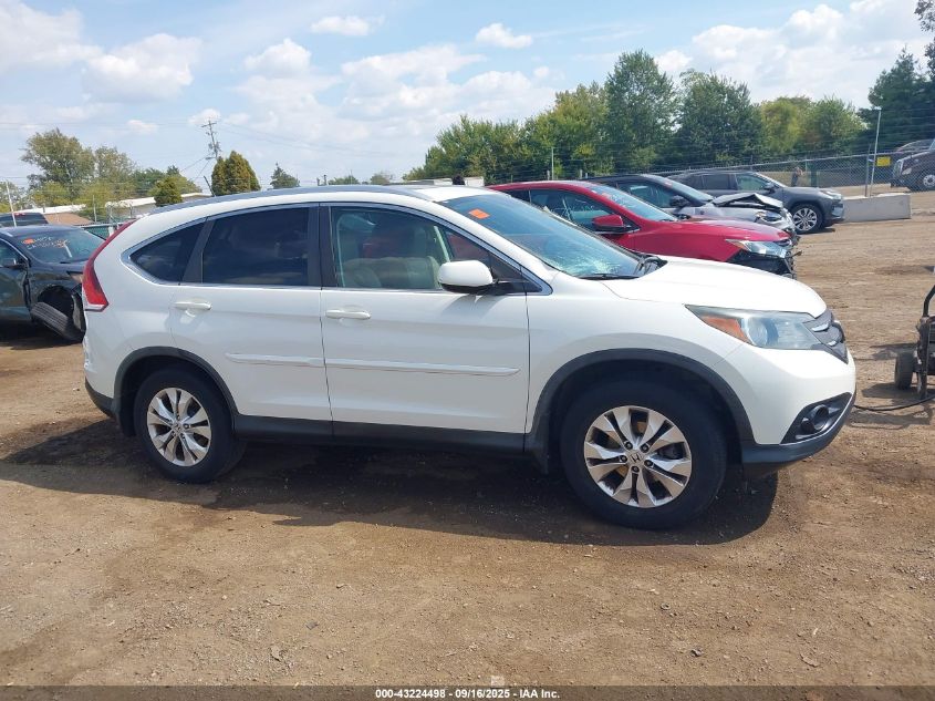 2014 Honda Cr-V Ex-L VIN: 5J6RM4H7XEL117573 Lot: 43224498