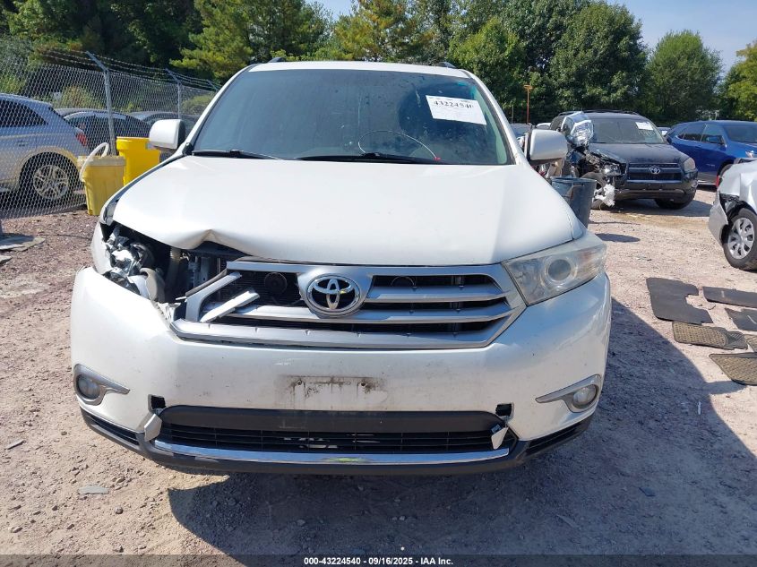 2011 Toyota Highlander Se V6 VIN: 5TDBK3EH1BS050781 Lot: 43224540