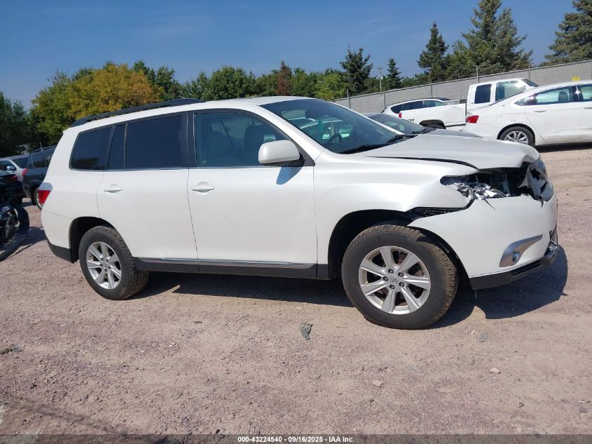 2011 Toyota Highlander Se V6 VIN: 5TDBK3EH1BS050781 Lot: 43224540