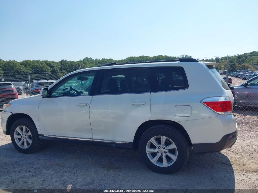 2011 Toyota Highlander Se V6 VIN: 5TDBK3EH1BS050781 Lot: 43224540