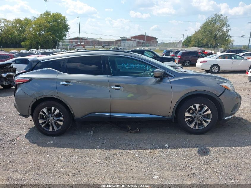 2015 Nissan Murano Sv VIN: 5N1AZ2MH8FN246243 Lot: 43224539