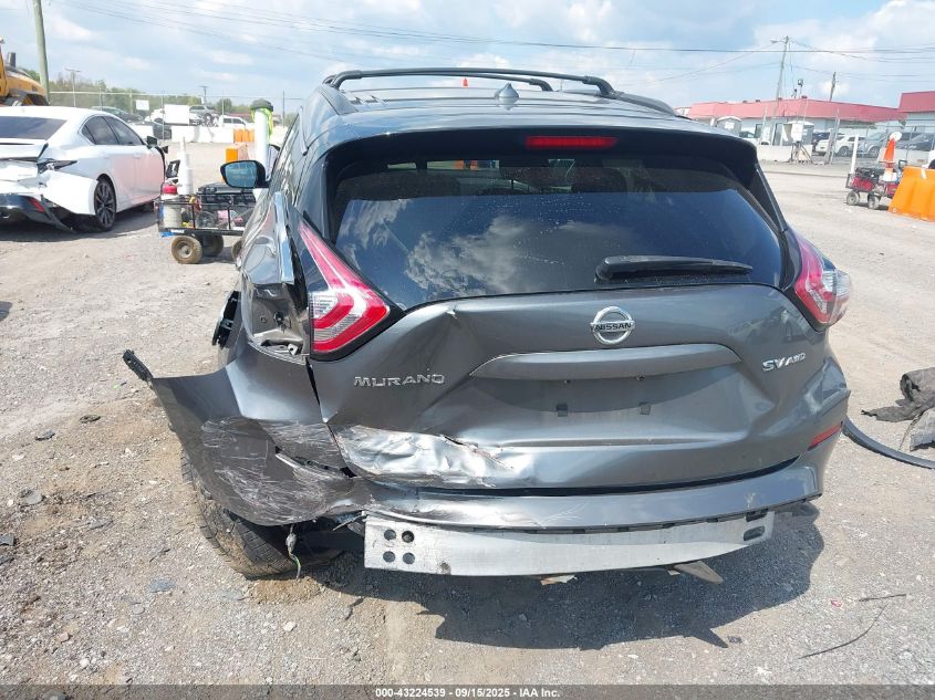 2015 Nissan Murano Sv VIN: 5N1AZ2MH8FN246243 Lot: 43224539