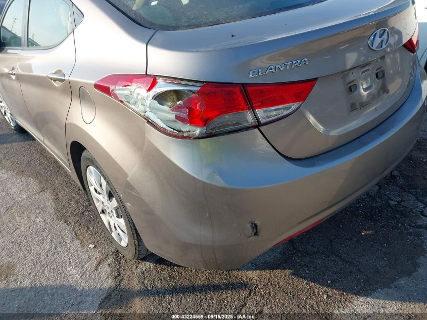 2012 Hyundai Elantra Gls VIN: 5NPDH4AE8CH140624 Lot: 43224559