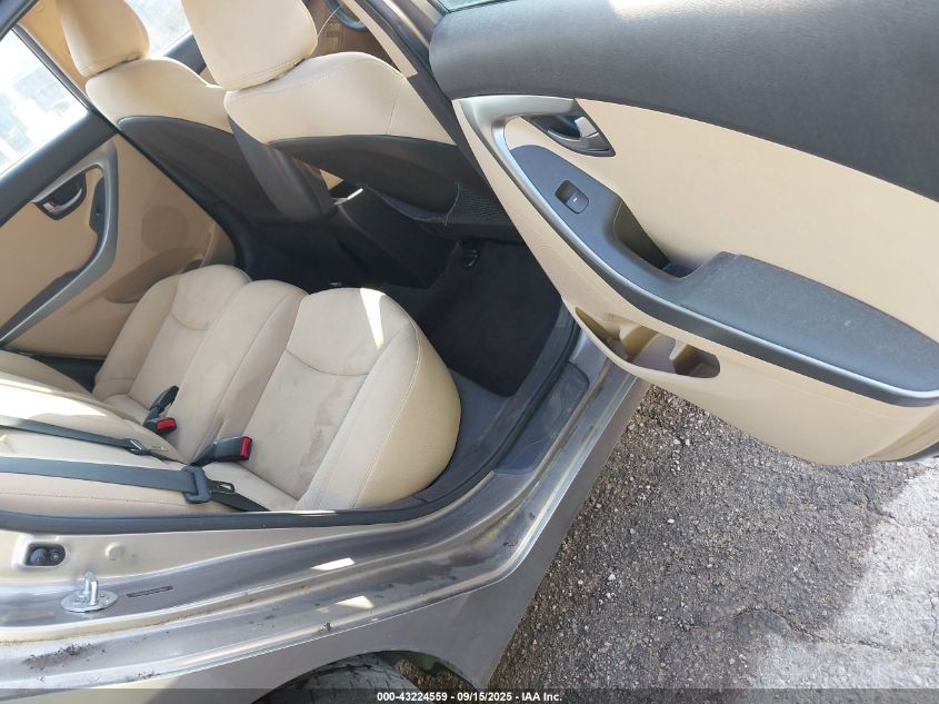 2012 Hyundai Elantra Gls VIN: 5NPDH4AE8CH140624 Lot: 43224559