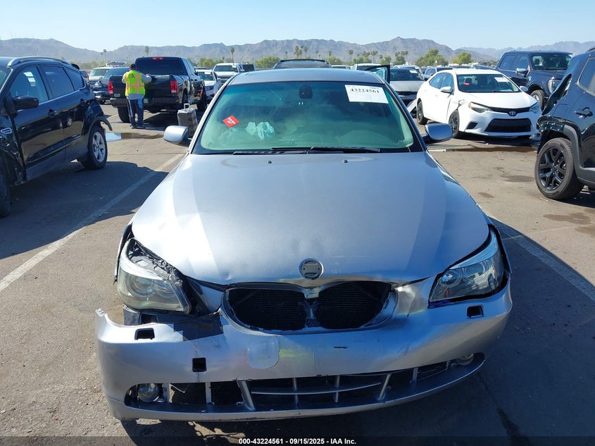 2007 BMW 530I VIN: WBANE73527CM46244 Lot: 43224561