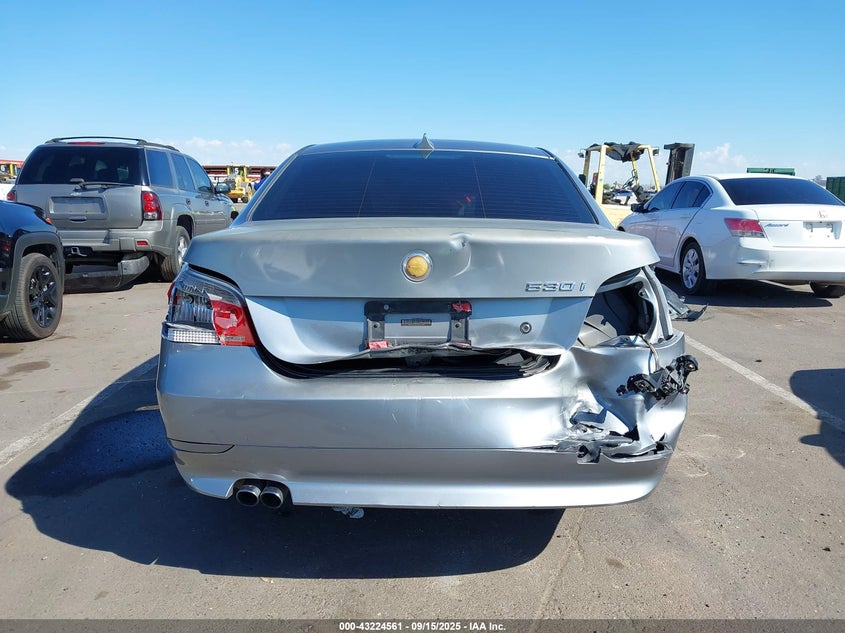 2007 BMW 530I VIN: WBANE73527CM46244 Lot: 43224561