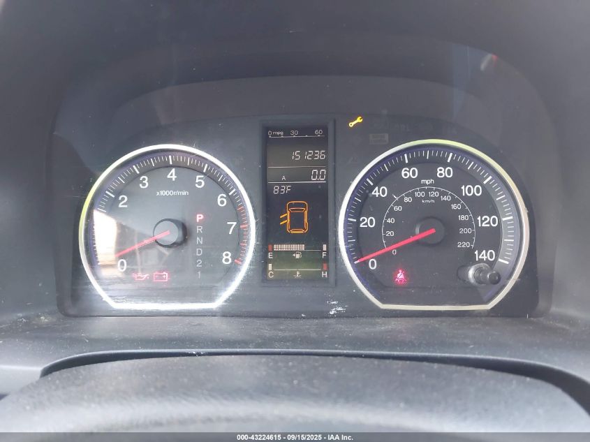 2009 Honda Cr-V Ex VIN: JHLRE38569C006460 Lot: 43224615