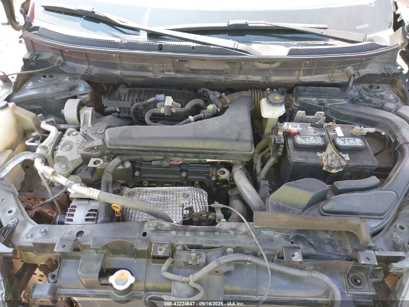 2014 Nissan Rogue S VIN: 5N1AT2MT9EC837942 Lot: 43224647