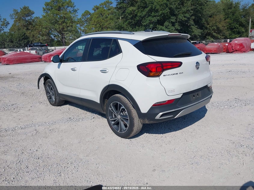 Vin: kl4mmds24pb144915, lot: 43719179, buick encore gx select fwd 20233