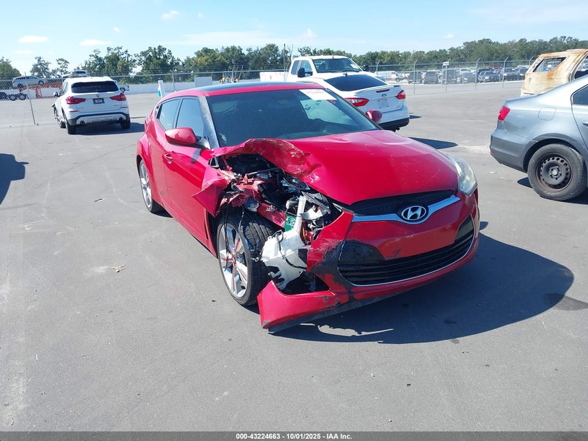 2016 HYUNDAI VELOSTER - KMHTC6AD5GU291974