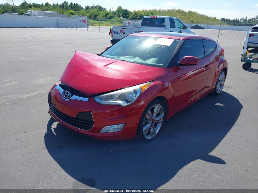2016 HYUNDAI VELOSTER - KMHTC6AD5GU291974