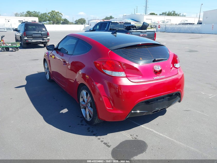 2016 HYUNDAI VELOSTER - KMHTC6AD5GU291974