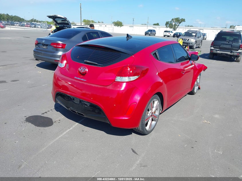 2016 HYUNDAI VELOSTER - KMHTC6AD5GU291974