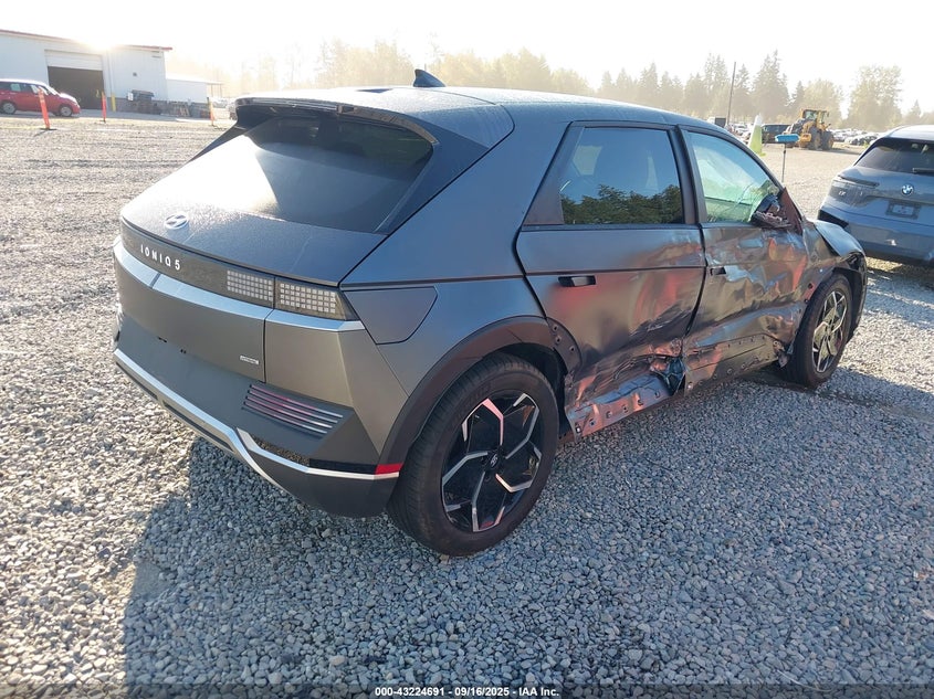 Vin: km8kndaf7pu148231, lot: 43719217, hyundai ioniq 5 sel 20234