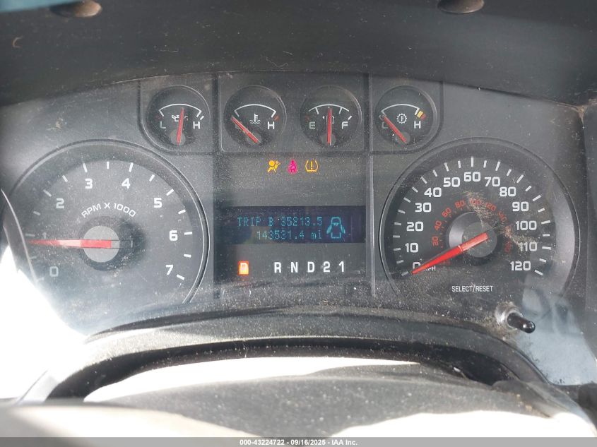 2009 Ford F-150 Stx/Xl/Xlt VIN: 1FTRF12W29KC71382 Lot: 43224722