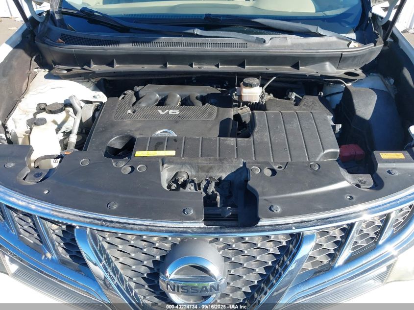 2012 Nissan Murano Le VIN: JN8AZ1MW5CW209285 Lot: 43224734