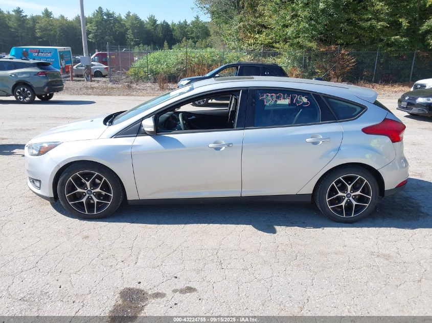 2017 Ford Focus Sel VIN: 1FADP3M26HL212136 Lot: 43224755