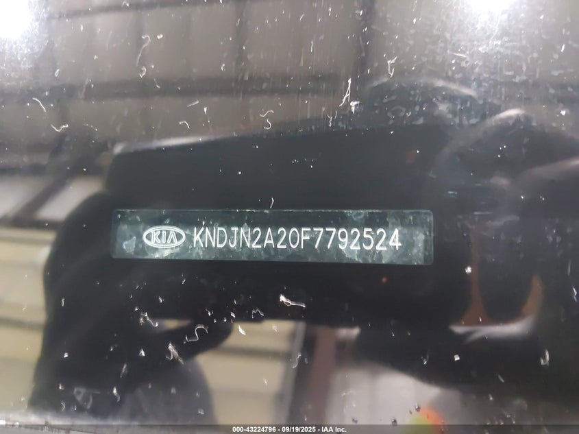 2015 KIA SOUL KNDJN2A20F7792524