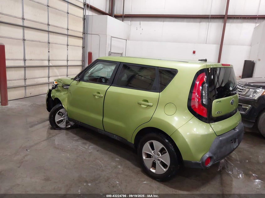 2015 KIA SOUL KNDJN2A20F7792524