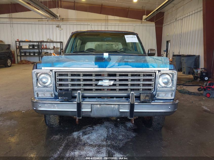 1976 Chevrolet Blazer VIN: CKL186F213106 Lot: 43224820