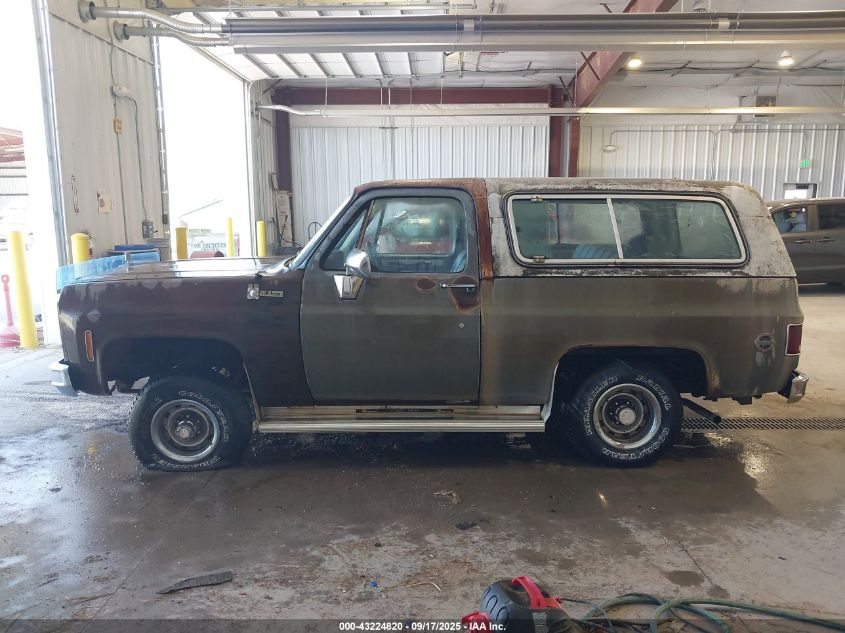 1976 Chevrolet Blazer VIN: CKL186F213106 Lot: 43224820