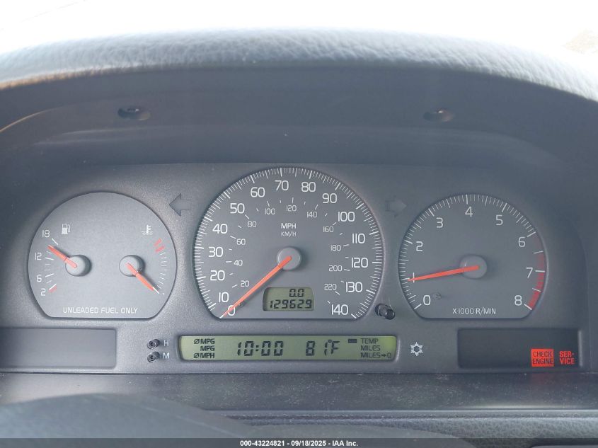 1998 Volvo S70 T5 VIN: YV1LS5344W2428986 Lot: 43224821