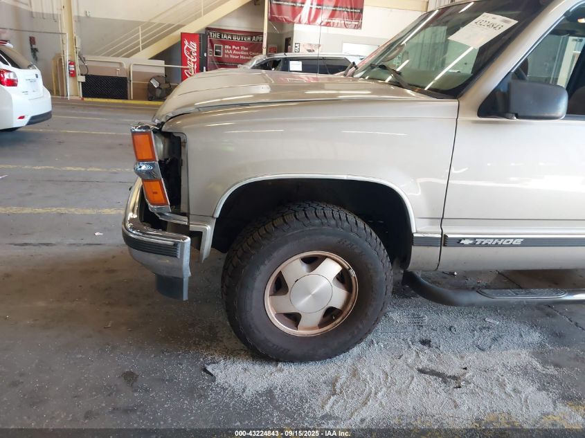 1999 Chevrolet Tahoe Ls VIN: 1GNEK13R5XJ460475 Lot: 43224843