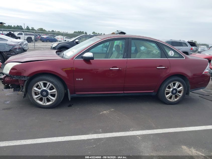 2008 Mercury Sable Premier VIN: 1MEHM42W78G624766 Lot: 43224868