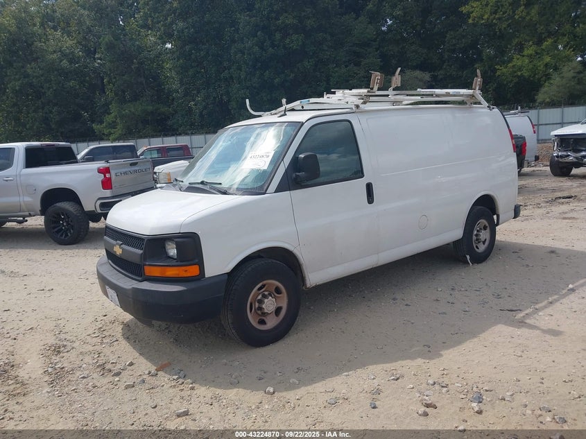 Vin: 1gcwgfcf3f1279861, lot: 43719396, chevrolet express 2500 work van 20152