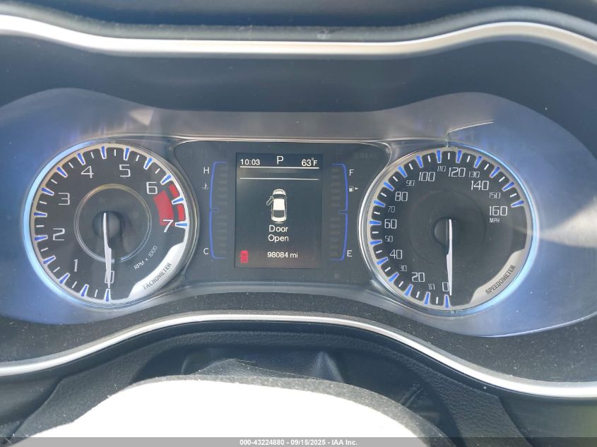 2015 Chrysler 200 Lx VIN: 1C3CCCFB9FN589693 Lot: 43224880