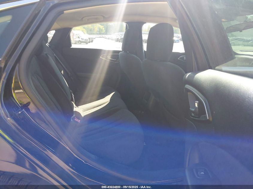 2015 Chrysler 200 Lx VIN: 1C3CCCFB9FN589693 Lot: 43224880