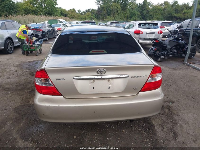 2003 Toyota Camry Le V6 VIN: 4T1BF32K23U056294 Lot: 43224883