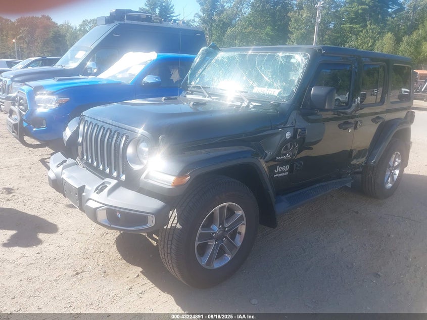 2018 JEEP WRANGLER UNLIMITED SAHARA 4X4 - 1C4HJXEN8JW145282