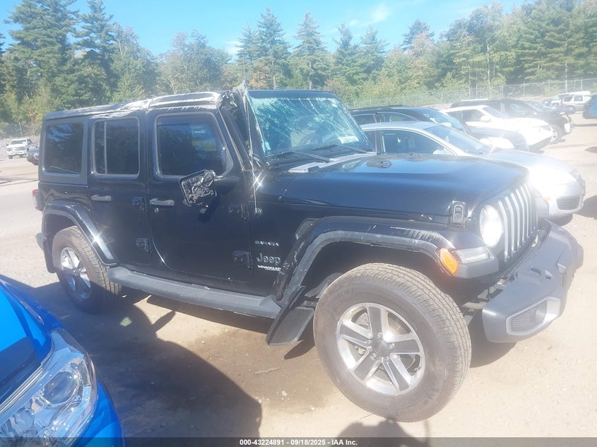 2018 JEEP WRANGLER UNLIMITED SAHARA 4X4 - 1C4HJXEN8JW145282