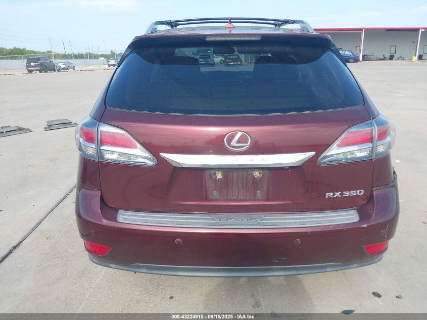 2013 Lexus Rx 350 VIN: 2T2ZK1BA7DC095306 Lot: 43224915