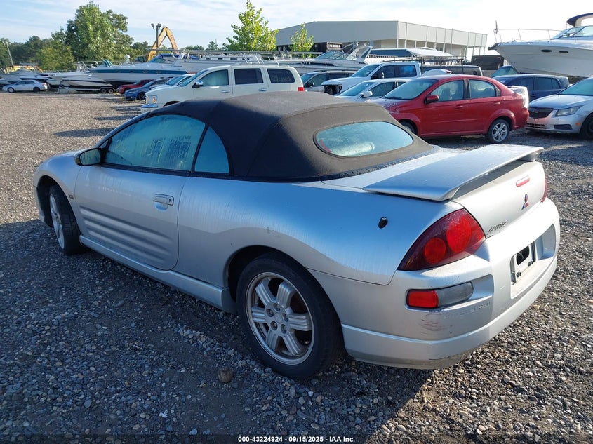 4A3AE85H91E012538 2001 MITSUBISHI ECLIPSE photo no. 3