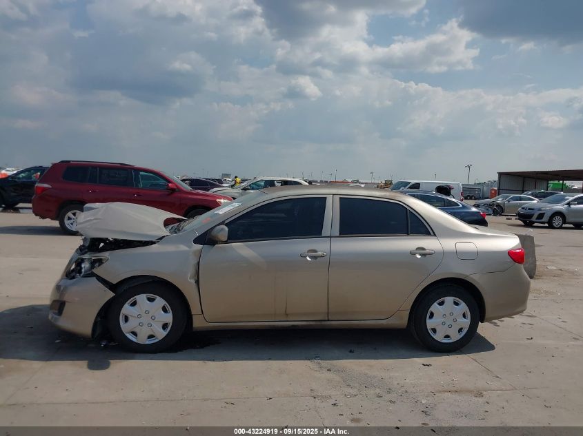 2010 Toyota Corolla Le VIN: 2T1BU4EE0AC358828 Lot: 43224919