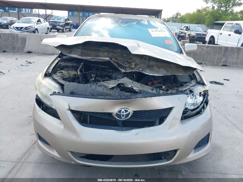 2010 Toyota Corolla Le VIN: 2T1BU4EE0AC358828 Lot: 43224919